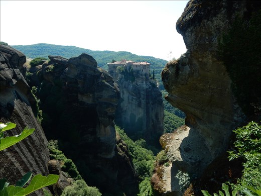 View from the Holy Monastery of Grand Meteoron. 