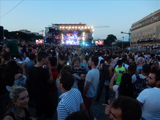 50,000 in Fosos Square, Malta. 