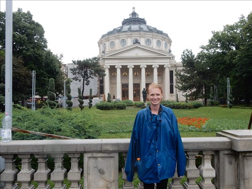 Romanian Athenaeum concert hall. 