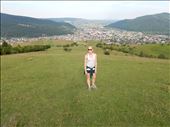 Hiked almost to the top of a hill in a little town called Gura Humorului until a pack of dogs herding sheep spotted us.  : by danidawnandstevo, Views[317]
