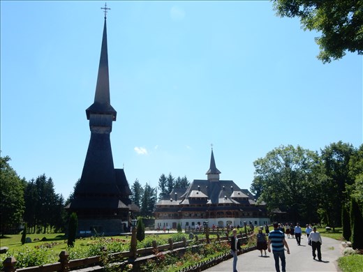 Monastery Sapanta-Peri. Arguably the tallest wooden structure in the world. 