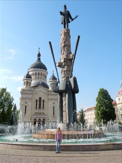 Orthodox Cathedral in Cluj. 