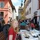 Lunch in the mid evil town of Sighisoara birthplace of Vlad the Impaler.  Views[349]