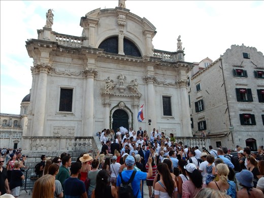 There was a wedding taking place at one of the old churches when we arrived. 