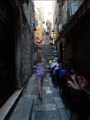 The narrow alleys were lined with restaurants but you had to a lot of stairs to get to them. : by danidawnandstevo, Views[368]