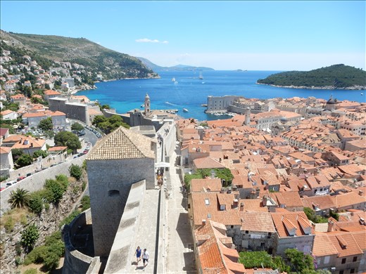 A beautiful view of Old Town from Minceta Tower. 