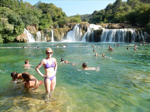 Skradinski buk at Krka National Park. 