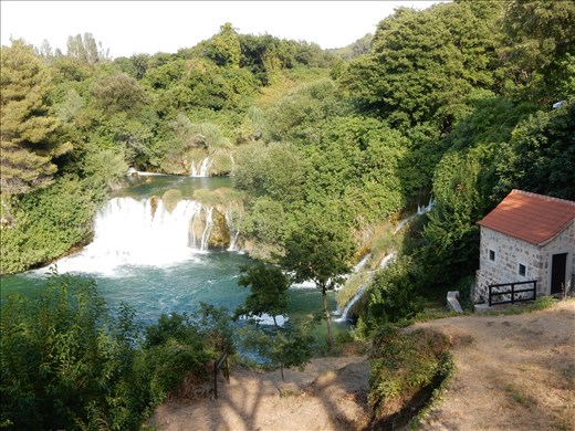 Skradinski buk waterfall. 