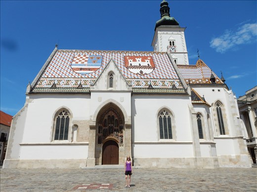 St. Mark's Church, Zagreb. 