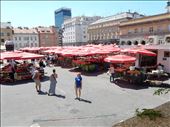 Dolac (Green) Market in Zagreb. : by danidawnandstevo, Views[480]