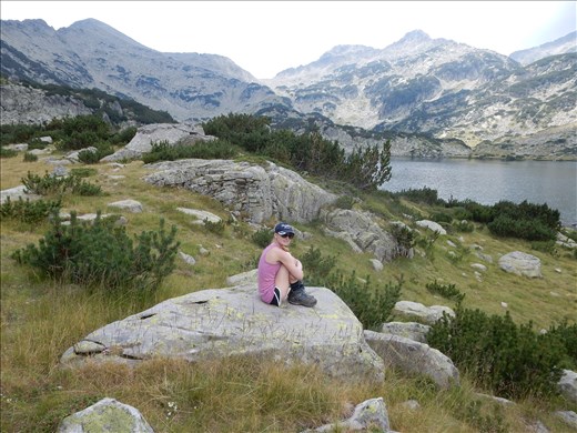 Popovo Ezero (Priest Hat) the largest and deepest in the Pirin Mountains. 
