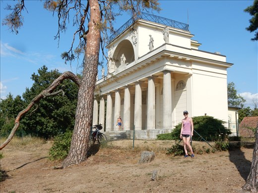 Appolon's Temple situated on the biking trail between Lednice and Valtice. 