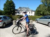 Just when energy was running low and in the middle of nowhere a hotel appears with a outdoor cafe. Thank you biking Gods for the bowl of soup and a beer. : by danidawnandstevo, Views[284]