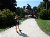 The Ceskey Krumlov outdoor Garden Revolving Theater is one of the few in the world. About eight plays are performed here each year. : by danidawnandstevo, Views[404]