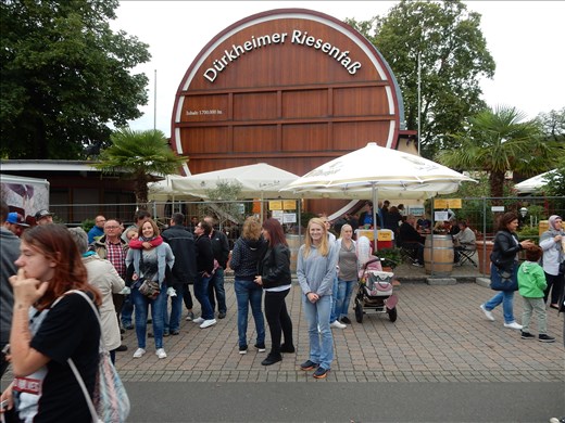 Durkheim's Wurstmarkt largest wine festival in the world. 