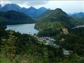 View of Hohenschwangau Castle from Neuschwanstein Castle. : by danidawnandstevo, Views[265]