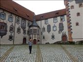 Castle of Fussen and its illusionistic paintings on the outer facades date from 1499 and are unique amongst German late-gothic architecture.: by danidawnandstevo, Views[307]