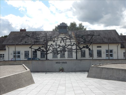 One of the many memorials inside the Dachau Concentration Camp. 