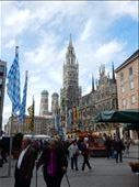 Munich Germany and Marienplatz Square. : by danidawnandstevo, Views[230]