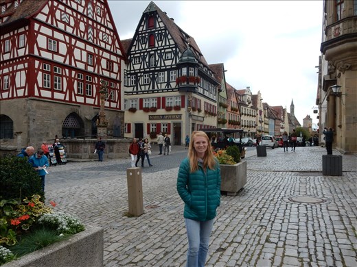 Rothenburg is Germany's  best preserved walled town thanks to a picture of the city that hung in the house of a boy named John McCloy.  His Mom visited Rothenburg in the early 1900s and told him about its beauty and historical significance.  As fate would have it  years later US General John McCloy called off an air raid over Rothenburg during WWII and elected to negotiate the surrender of the town saving it from destruction all thanks to his Mom. 