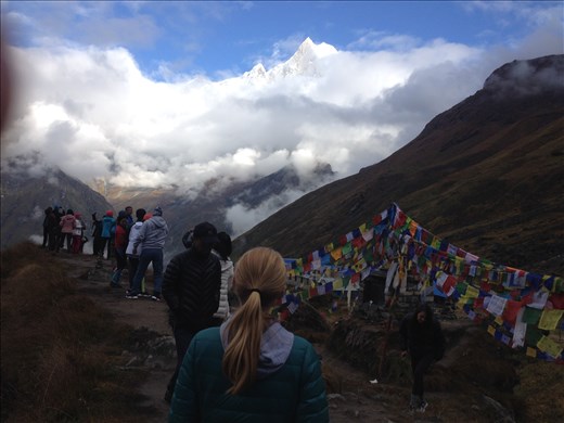 One by one each mountain came into view. This is Fishtail again from the other side. 