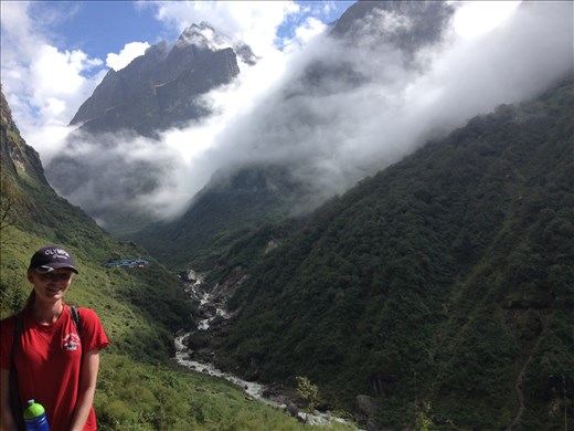 Making our way back out of the valley. 