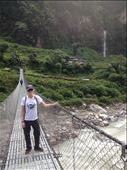Danielle loves posing for photos on suspension bridges. : by danidawnandstevo, Views[413]