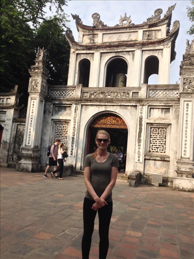 Temple of Literature or Temple of Confucius built in 1070 and was Vietnam's first national university. 