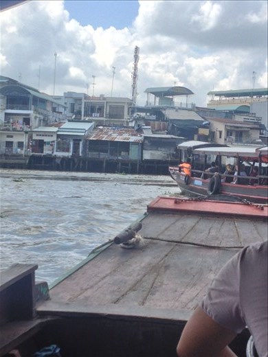 Country side tour on the Mekong River. 