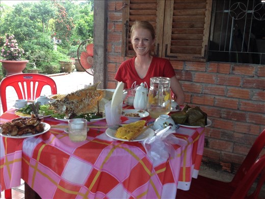 So much good food in Vietnam. 