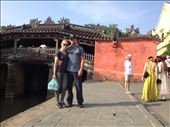 This 400 year old Japanese Bridge in Hoi An is famous for having supernatural power. It is guarded by a pair of monkeys at one end and a pair of dogs at the other and is a symbol of cultural exchange between the Japanese, Chinese and Vietnamese people. : by danidawnandstevo, Views[325]