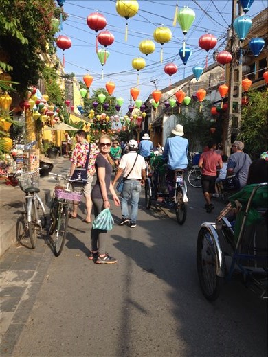 Hoi An was a beautiful walking town.  