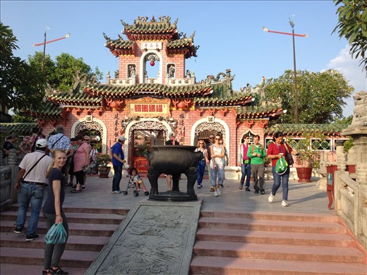 Phuoc Kien Hoi Quan Congregation Assembly Hall in old town Hoi An. 