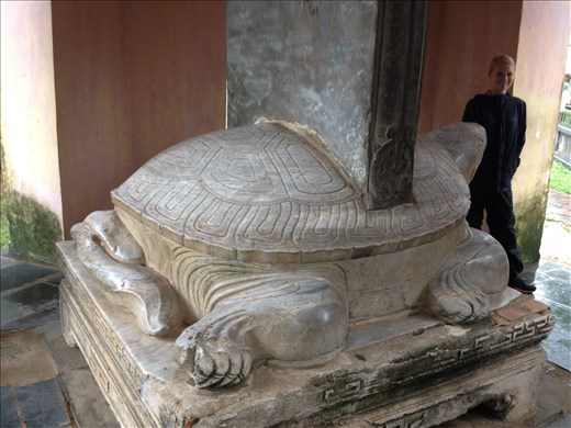 Danielle and her spirit animal. 