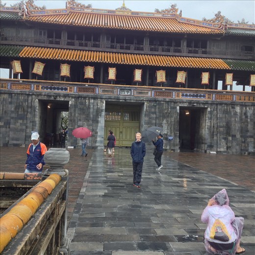 South entrance Meridian Gate to the Imperial City. 