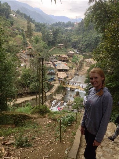 The tiny village of Cat Cat. 