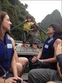 Took a row boat around Ha Long Bay. Rowed through some caves and kayaked. : by danidawnandstevo, Views[543]