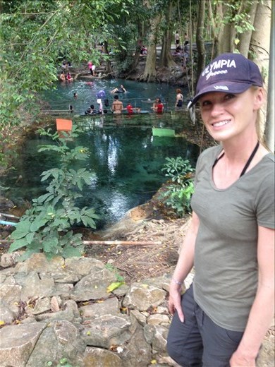 Great little swimming hole in Khao Yai National Park.