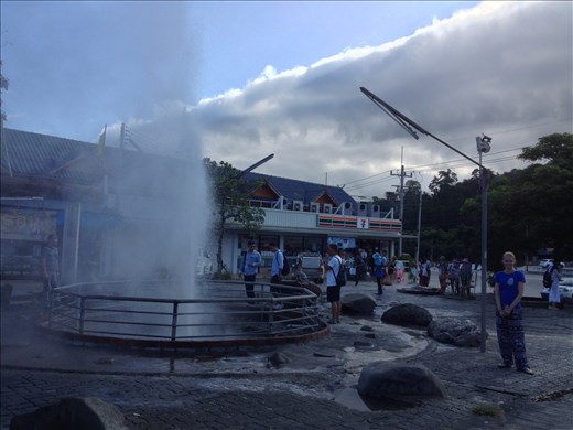 Cheesiest tourist attraction ever was advertised as a geyser and market square. Turned out to be water shooting out of a hose near a 7-11. 