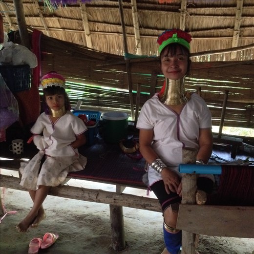 Visit to the Long Neck Karen Tribe. 