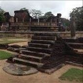 Vatadage Temple built between 1153 - 1186 A.D.: by danidawnandstevo, Views[296]