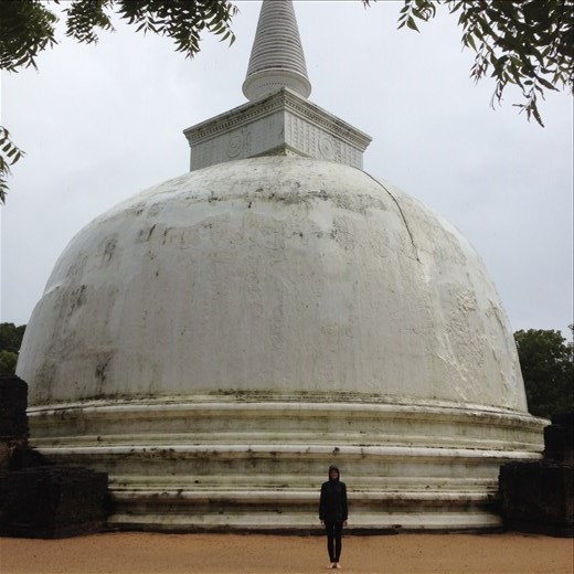 Alahana Parivena is the largest monastery complex in Polonnaruva
