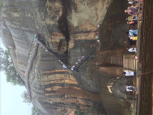 The Lion's Paw Terrace is the gateway to the main palace. 