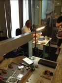 A visit to a sapphire gem shop in Kandy. : by danidawnandstevo, Views[253]