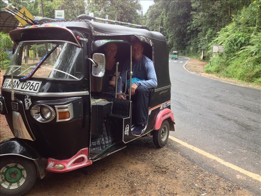 First spin in a tuk tuk. 