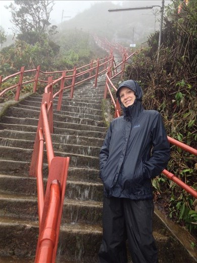 A pilgrimage to the top of Adam's Peak to get a look at Buddha's footprint. 
