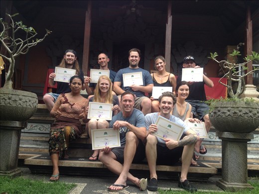 Certified Balinese chefs. 