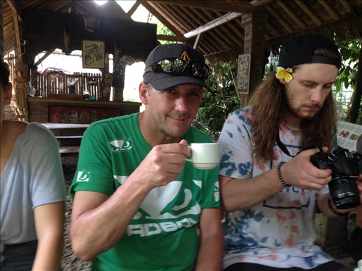 Luwak coffee tasting