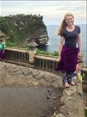Uluwatu Sea Temple perched up high on a cliff: by danidawnandstevo, Views[397]