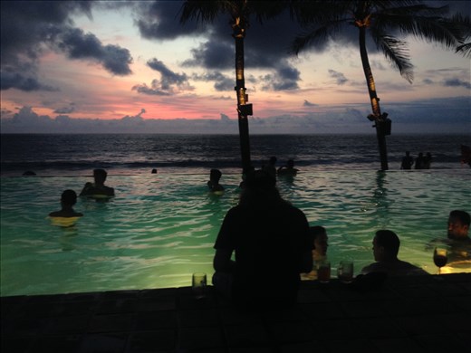 Sunset at the Potato Head Club